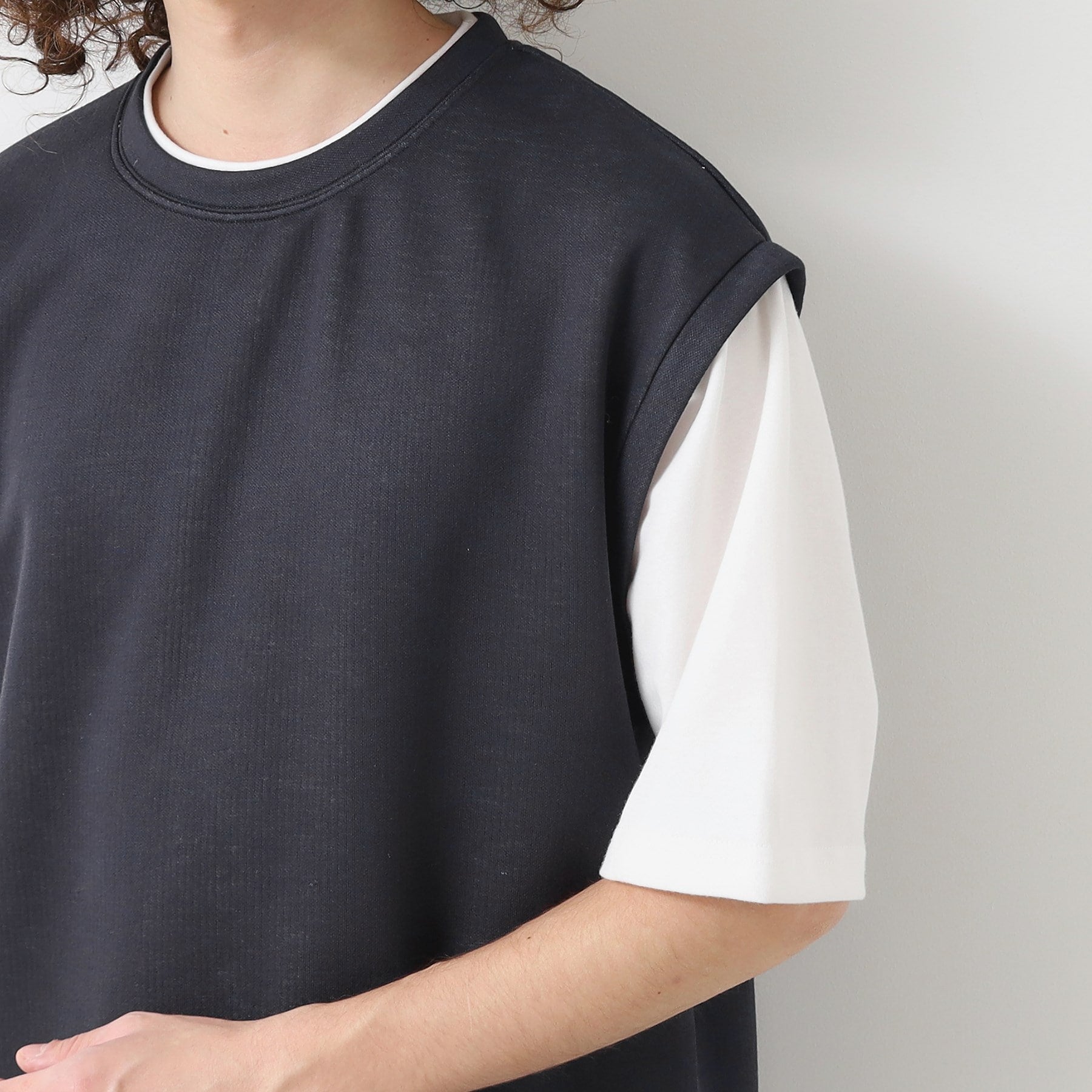 デッサン Dessin レイヤードライクTシャツ (ライトグレー(011)) ライトグレー(011)