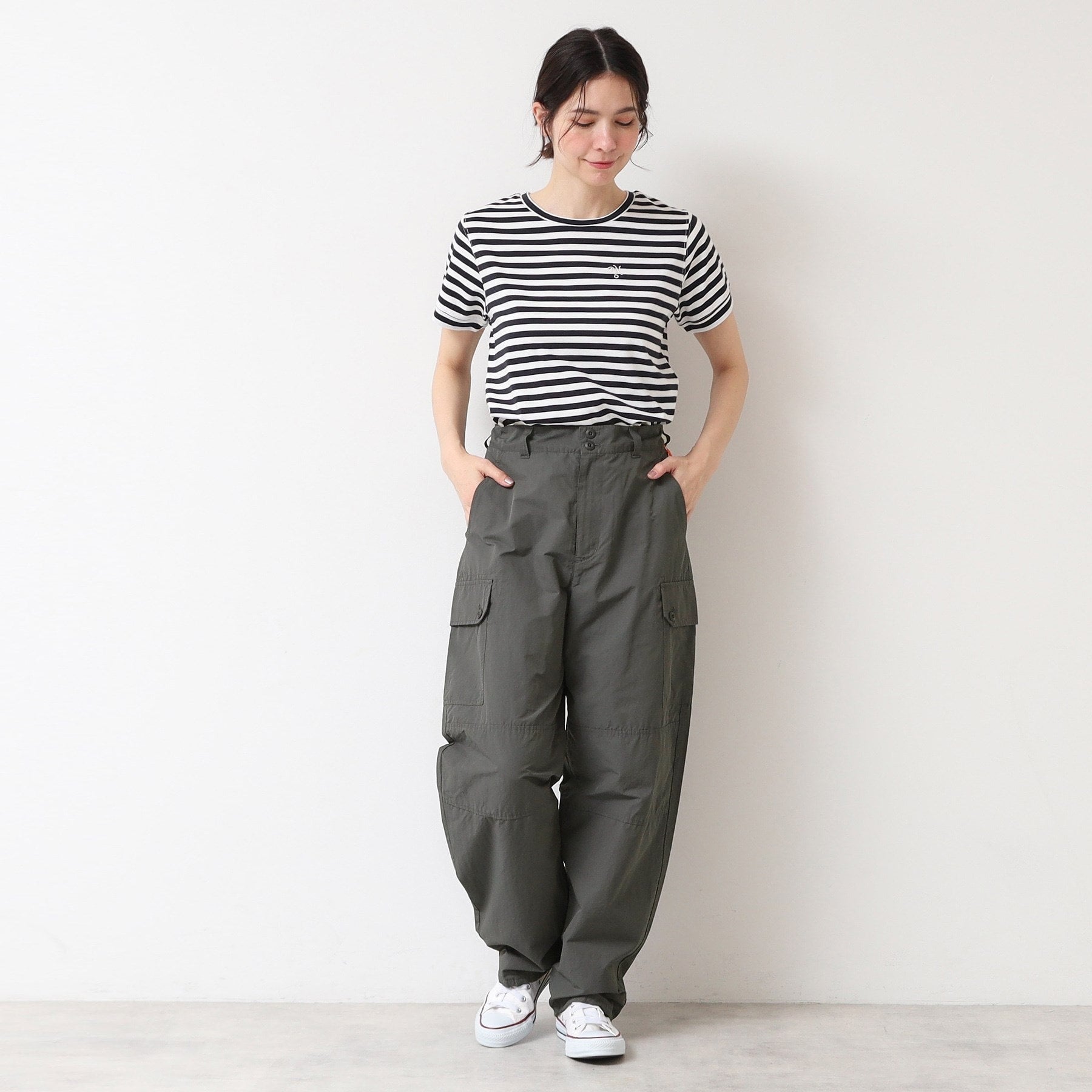 デッサン Dessin 製品洗いパンツ (チャコールグレー(014)) チャコールグレー(014)