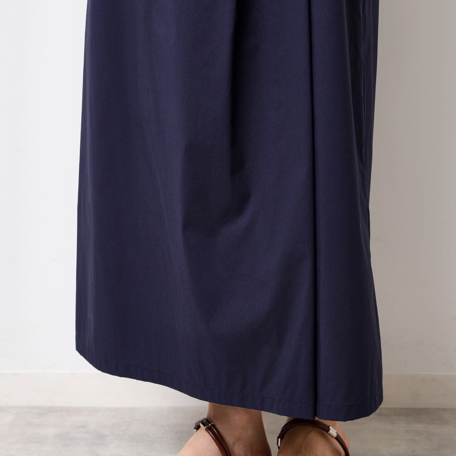 デッサン Dessin サイドタックロングスカート(S~L) (ネイビー(094)) ネイビー(094)