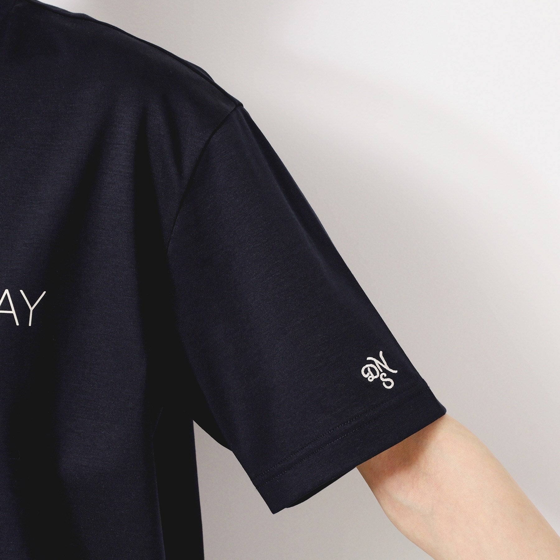 デッサン Dessin 【接触冷感/抗菌防臭】アイスクリアコットンロゴTシャツ (カーキ(027)) カーキ(027)