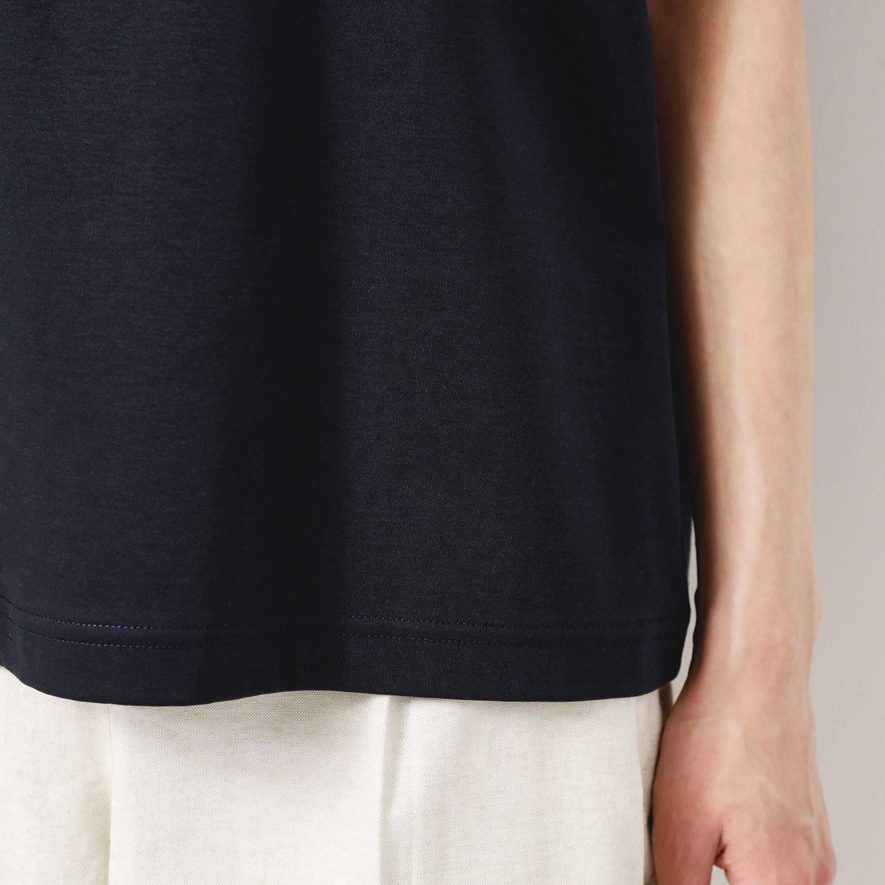 デッサン Dessin 【接触冷感/抗菌防臭】アイスクリアコットンロゴTシャツ (カーキ(027)) カーキ(027)