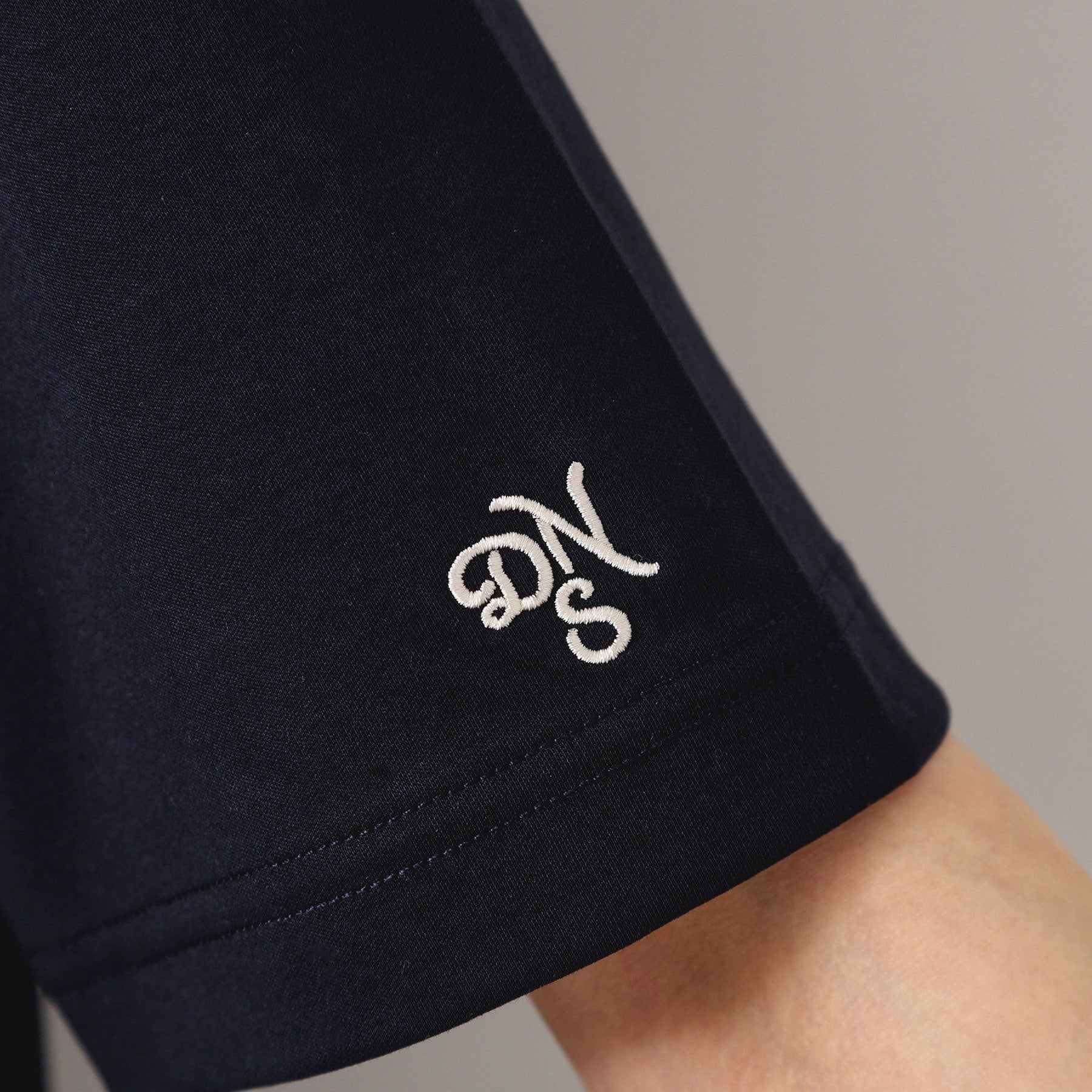 デッサン Dessin 【接触冷感/抗菌防臭】アイスクリアコットンロゴTシャツ (カーキ(027)) カーキ(027)