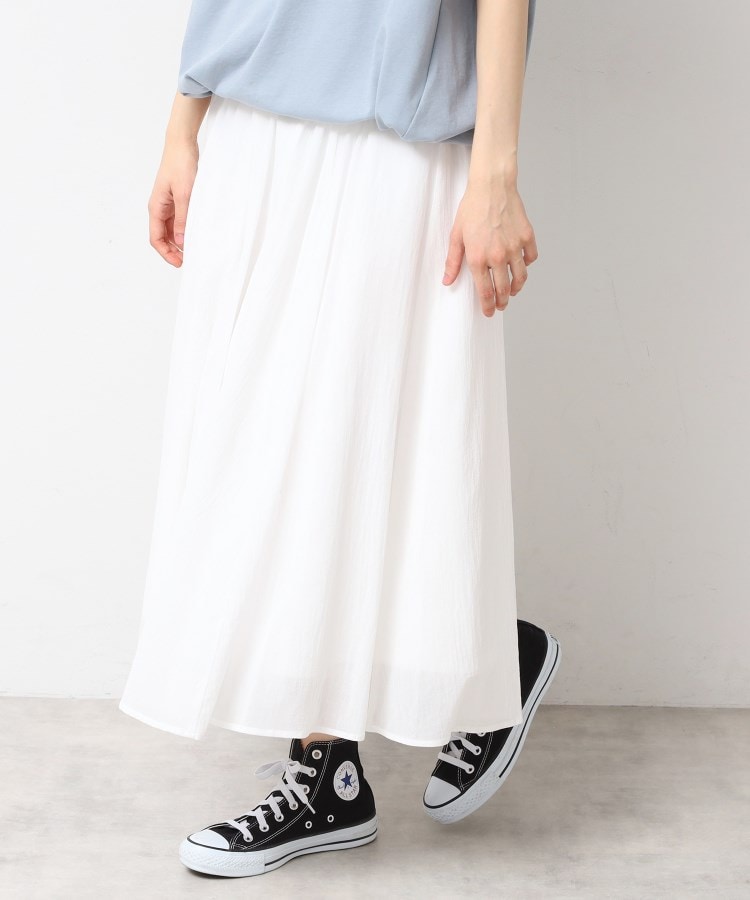 デッサン Dessin コットンフレアースカート (イエロー(031)) イエロー(031)