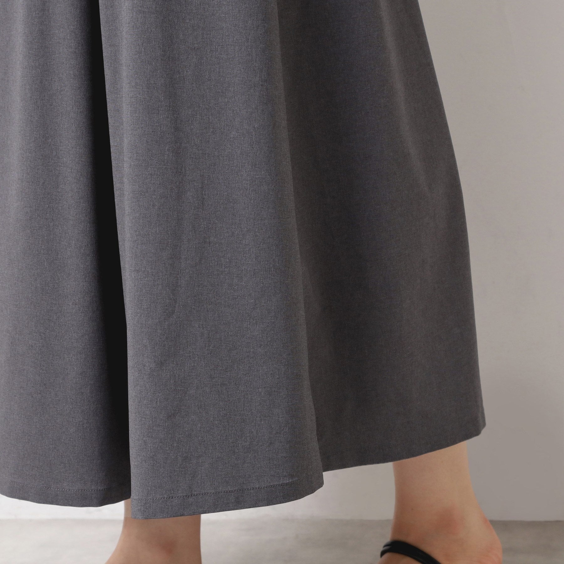 デッサン Dessin 【撥水】切り替えスカート (チャコールグレー(014)) チャコールグレー(014)