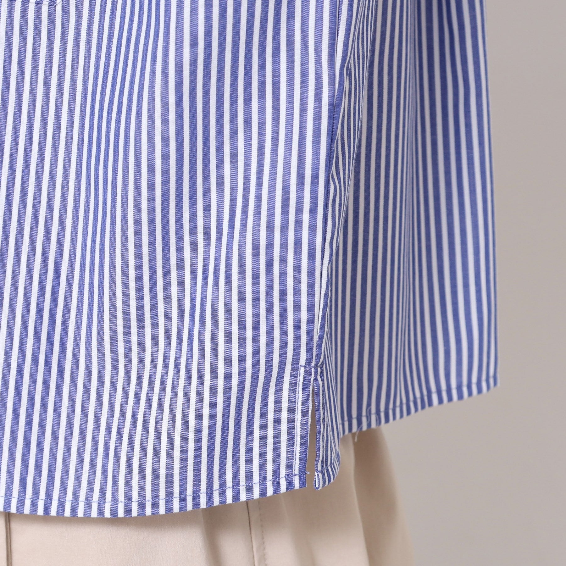 デッサン Dessin クロップド丈シャツ(XS~L) (ネイビー(396)) ネイビー(396)