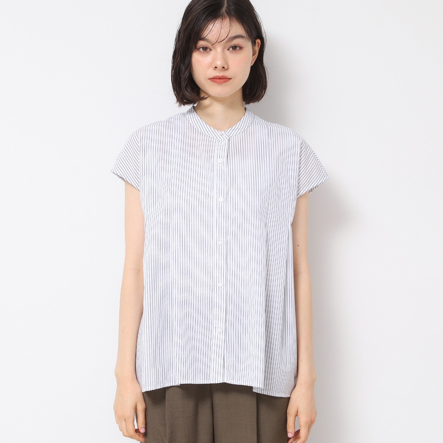 デッサン Dessin フレンチスリーブブラウス(XS~L) (ブルー(393)) ブルー(393)