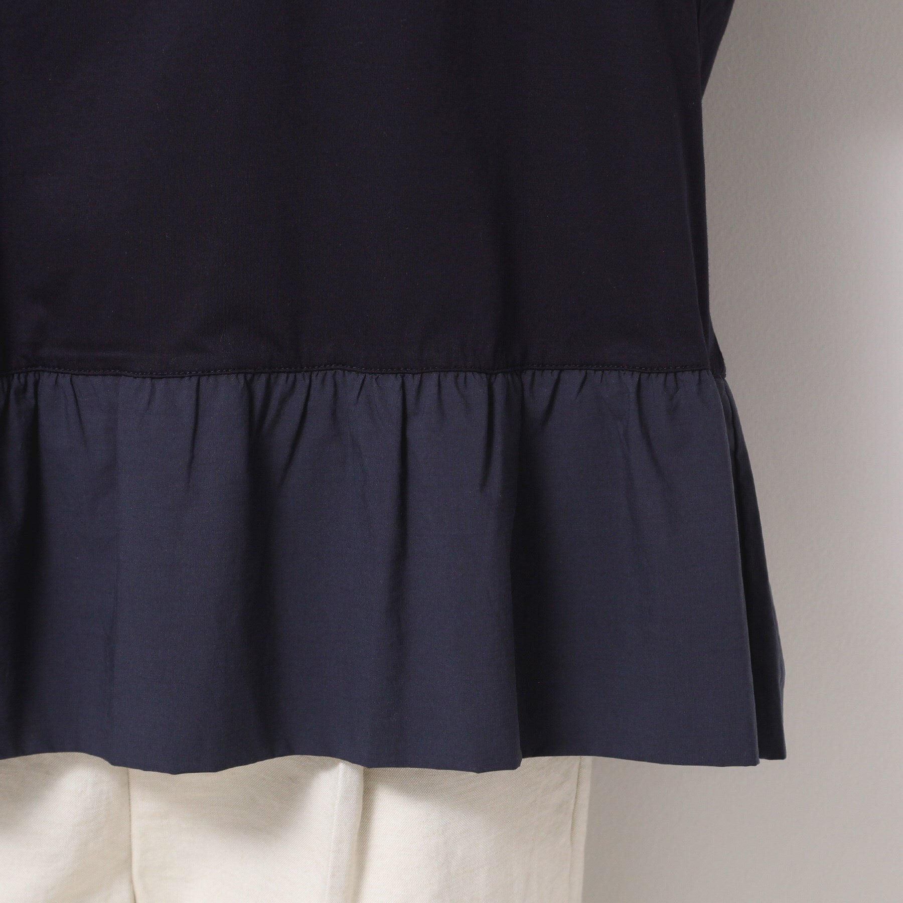 デッサン Dessin 切り替えカットソー (オリーブグリーン(026)) オリーブグリーン(026)