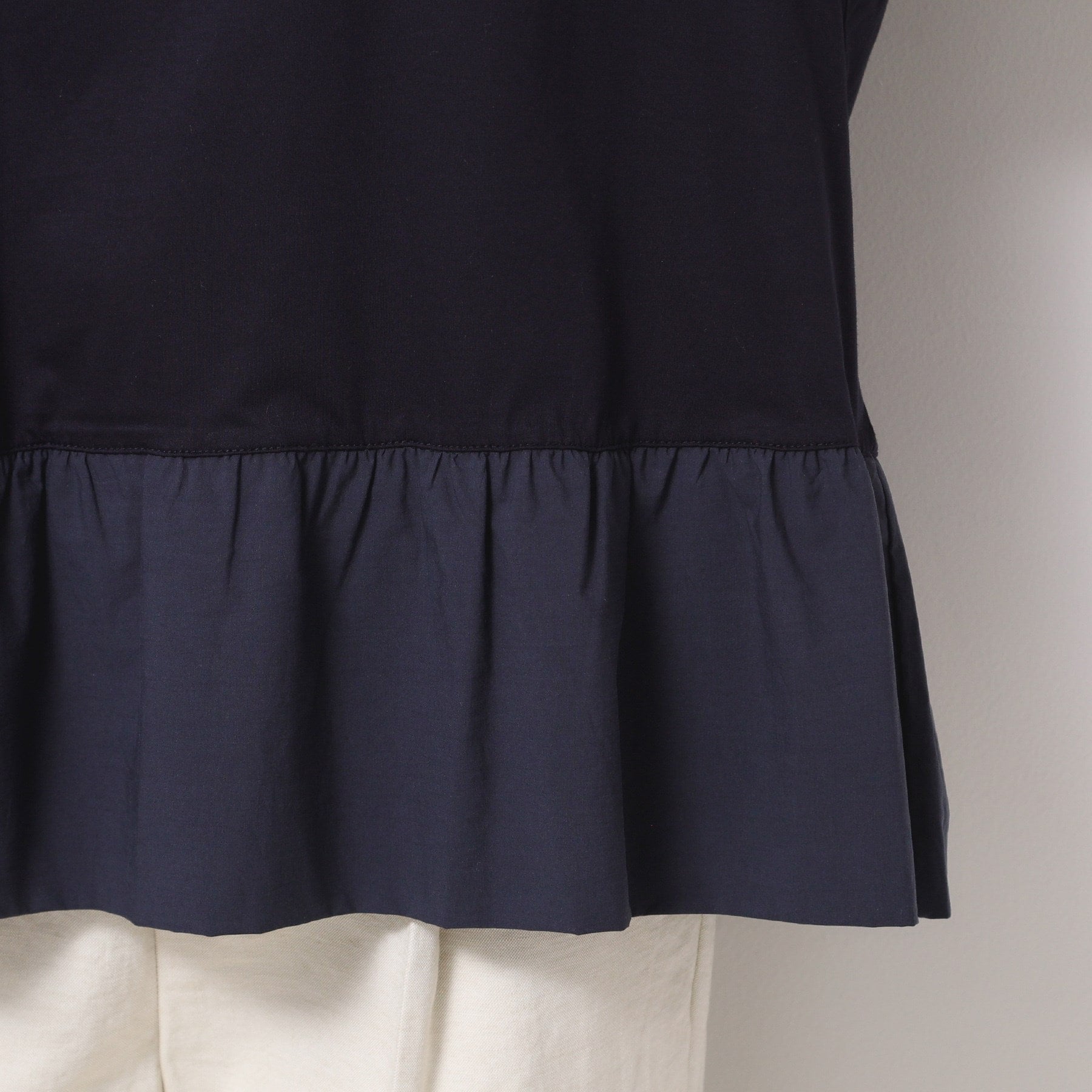 デッサン Dessin 切り替えカットソー (オリーブグリーン(026)) オリーブグリーン(026)