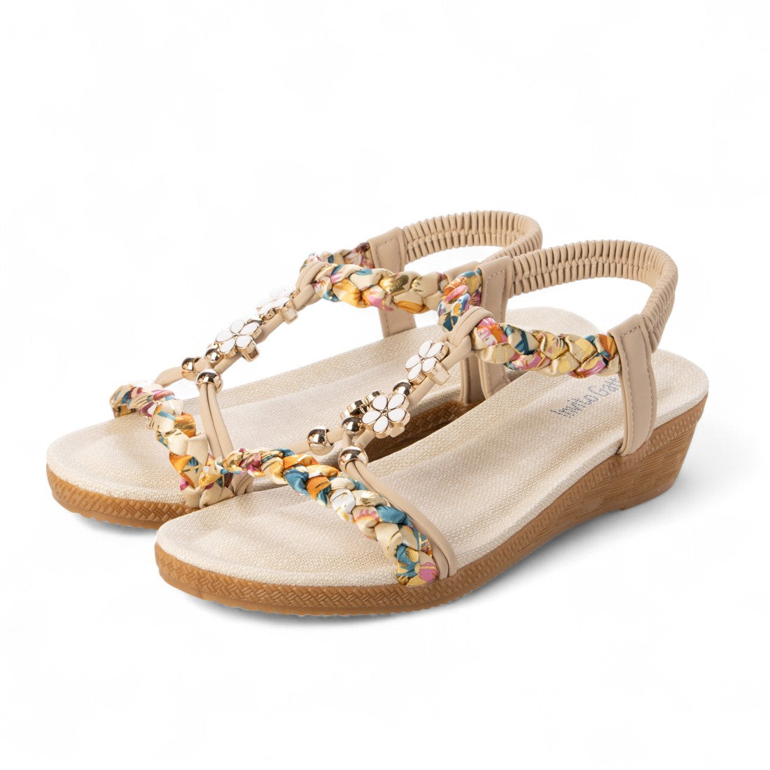 ダテハキ Datehaki ウエッジリゾートサンダル (BL) BL