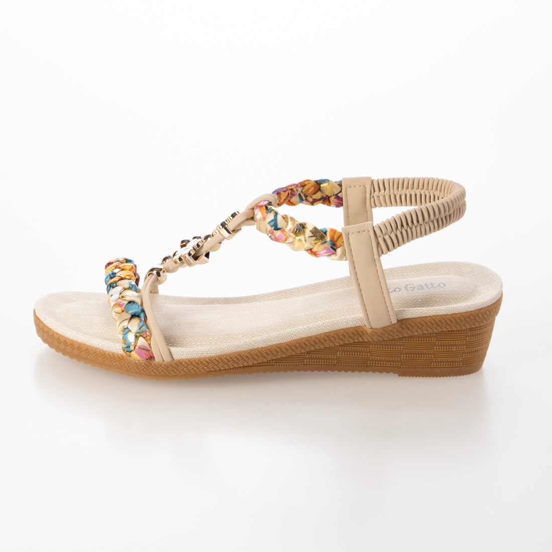 ダテハキ Datehaki ウエッジリゾートサンダル (BL) BL