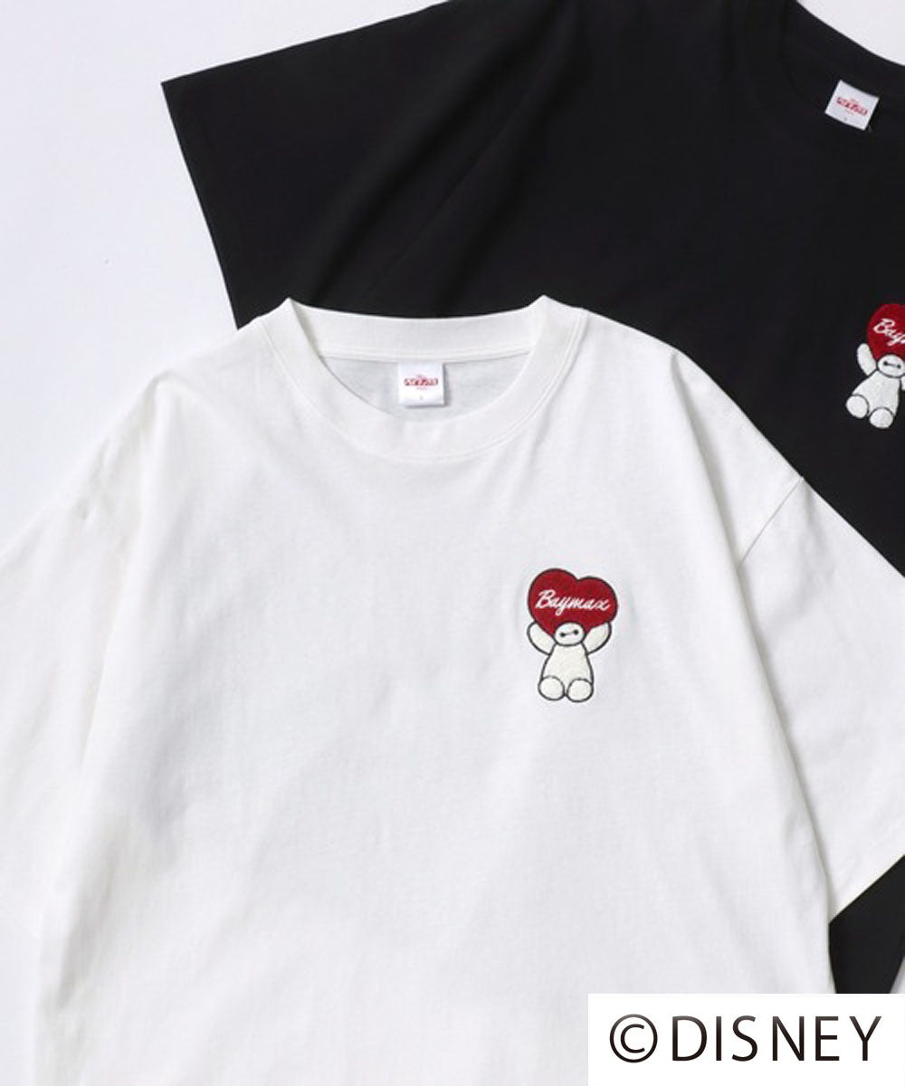 ディズニー Disney ミッキー ズートピア ベイマックス リロ&スティッチ ルシファー キャラクター 半袖 Tシャツ (ブラック系その他5) ブラック系その他5