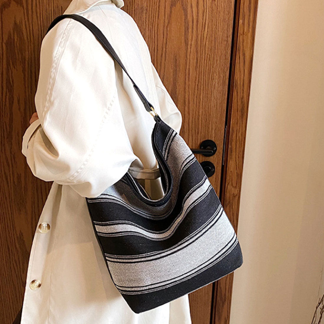 Durilly Dewlily Border Bucket Bag Bag女士在20年代,30年代,30年代,時尚休閒袋中可愛的Back Back Back Back Tote Bag