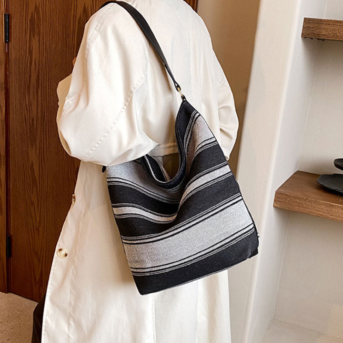 Durilly Dewlily Border Bucket Bag Bag女士在20年代,30年代,30年代,時尚休閒袋中可愛的Back Back Back Back Tote Bag