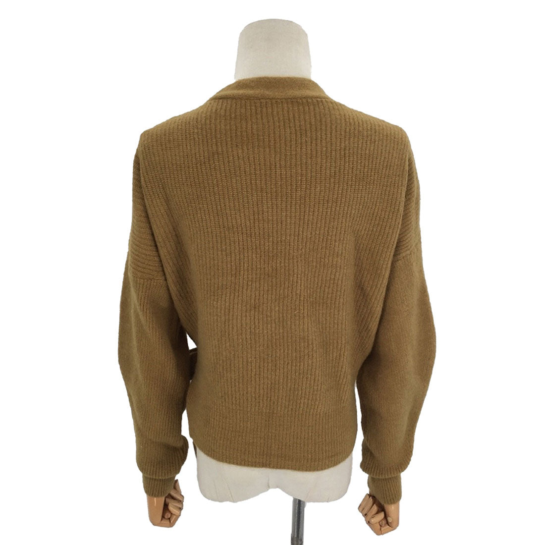 Dewlily Cache-Coeur Sweater, Autumn, Winter, Korean Fashion, For Teens, 20s, 30s, Women, Cute, Adult Casual, Office, Simple, Long Sleeves, Elegant, Knit