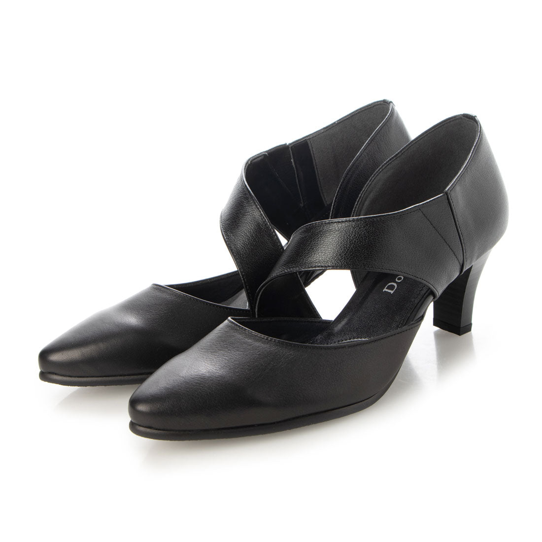 ドナミス Dona Miss 6㎝アーモンドトゥヒールパンプス