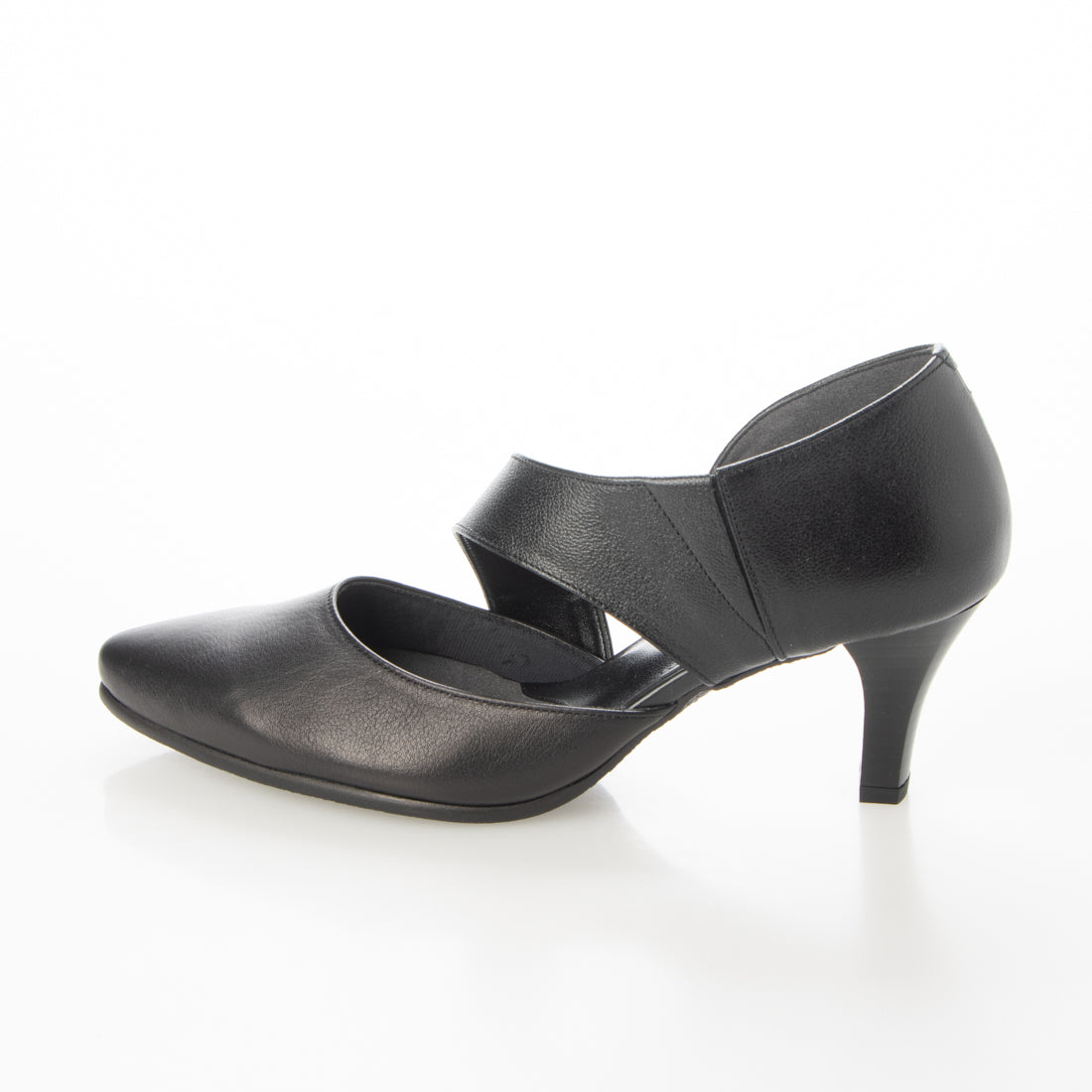 ドナミス Dona Miss 6㎝アーモンドトゥヒールパンプス