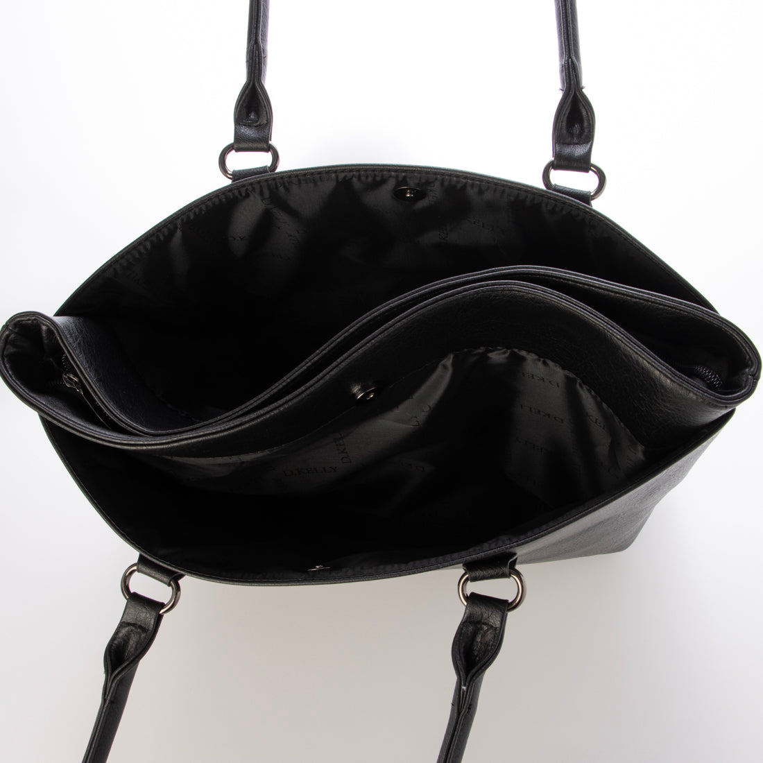 ディーケリー D.KELLY トートバッグ レディース A4 大容量 D.KELLY 軽量 通勤 通学 ビジネス シンプル カジュアル マザーズバッグ BMM-3902 (アイボリー) アイボリー