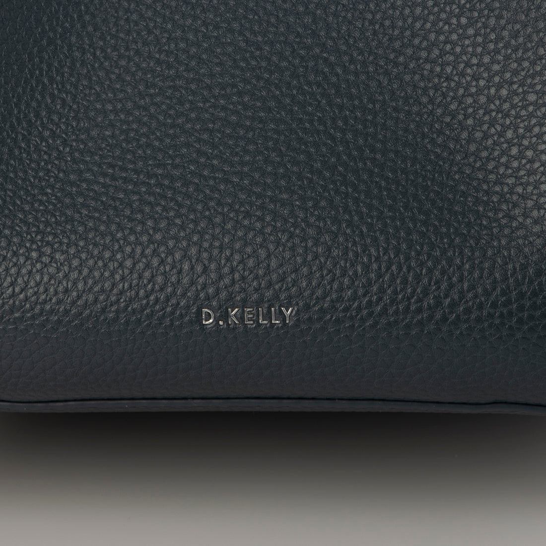 ディーケリー D.KELLY ハンドバッグ レディース D.KELLY スクエア 2way ハンド バッグ ショルダー 手提げ バッグ HR-434 (ダークブルー) ダークブルー