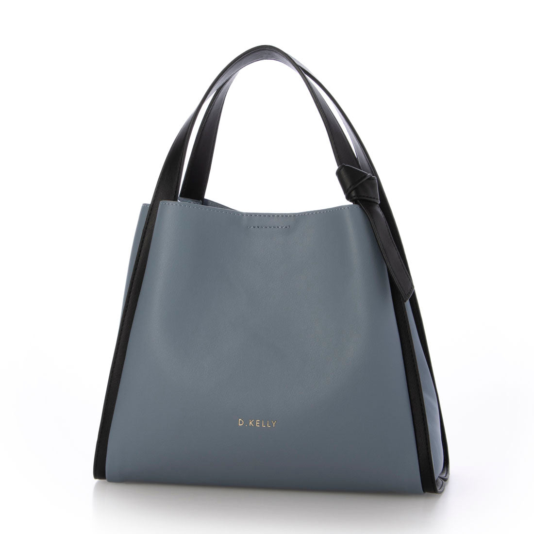 ディーケリー D.KELLY ハンドバッグ 2way ショルダーバッグ レディース D.KELLY バイカラー 自立 軽量 コンパクト ソフトレザー DK-ML-7103 (シルバー) シルバー