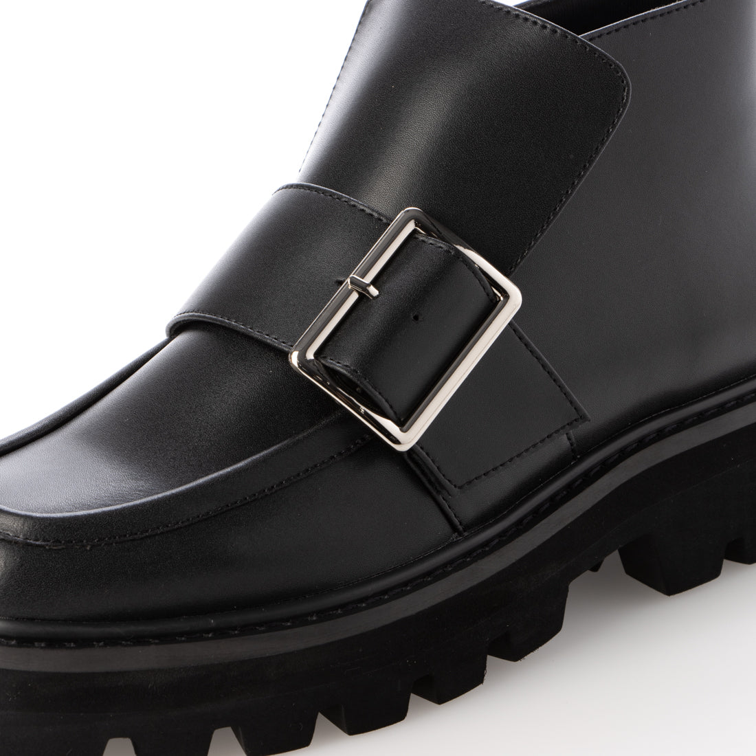 ダニエラアンドジェマ Daniella & GEMMA 【レイン対応】スクエアトゥショートエンジニアブーツ