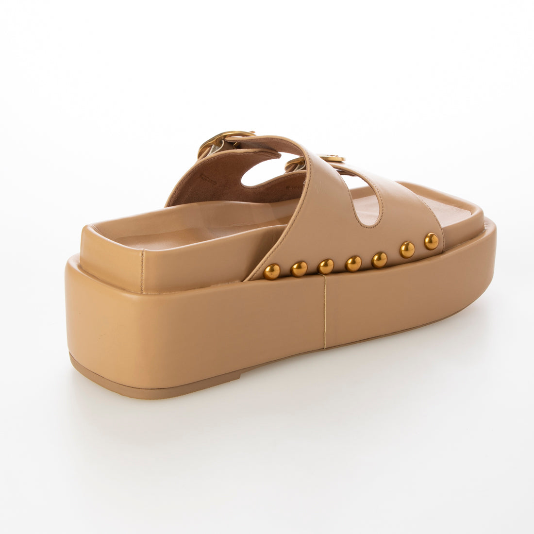 ダニエラアンドジェマ Daniella & GEMMA ダブルバックルベルトボリュームソールサンダル