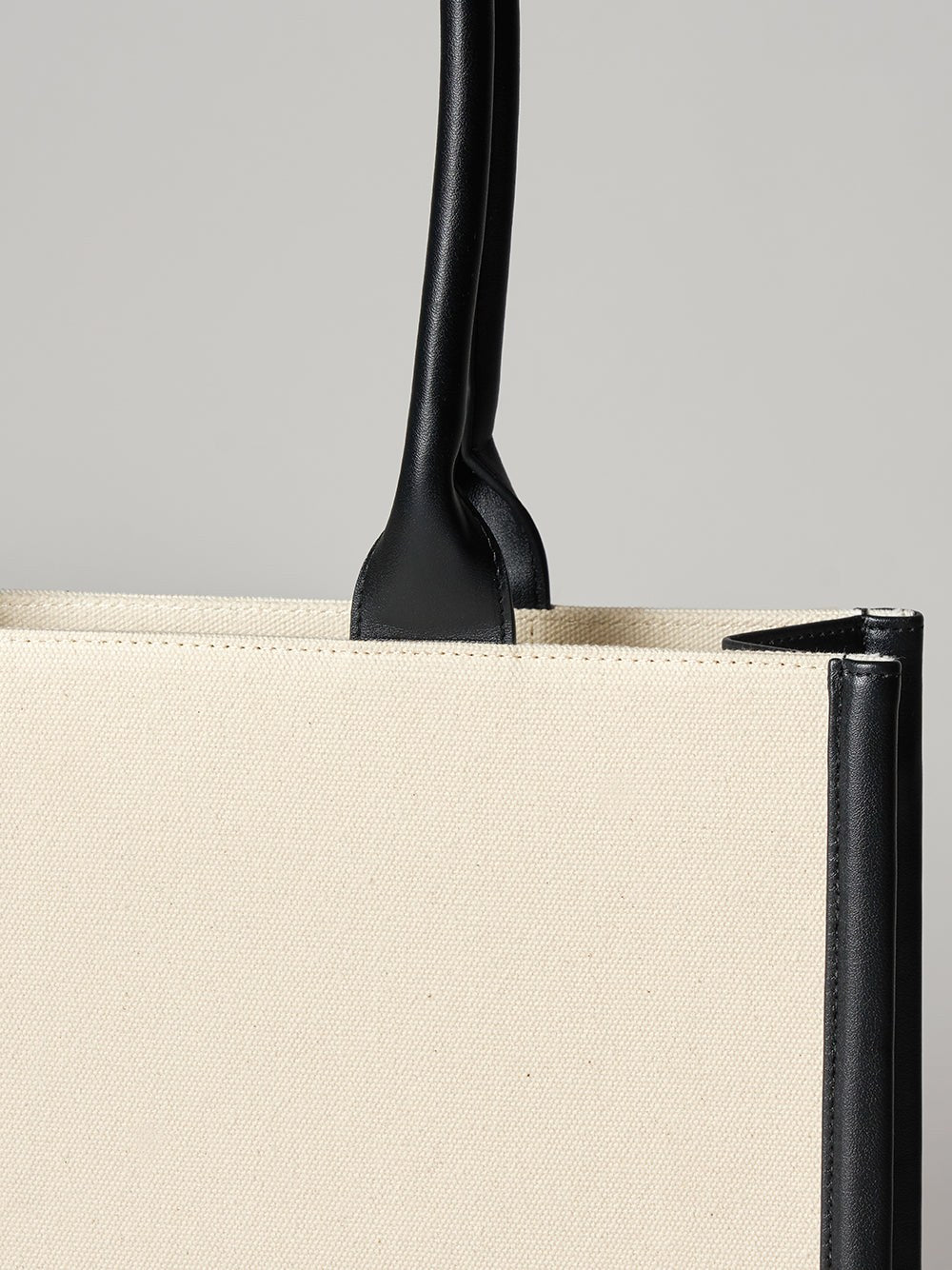 ダーリッチ Darich レザーキャンバストートバッグ (アイボリー) アイボリー