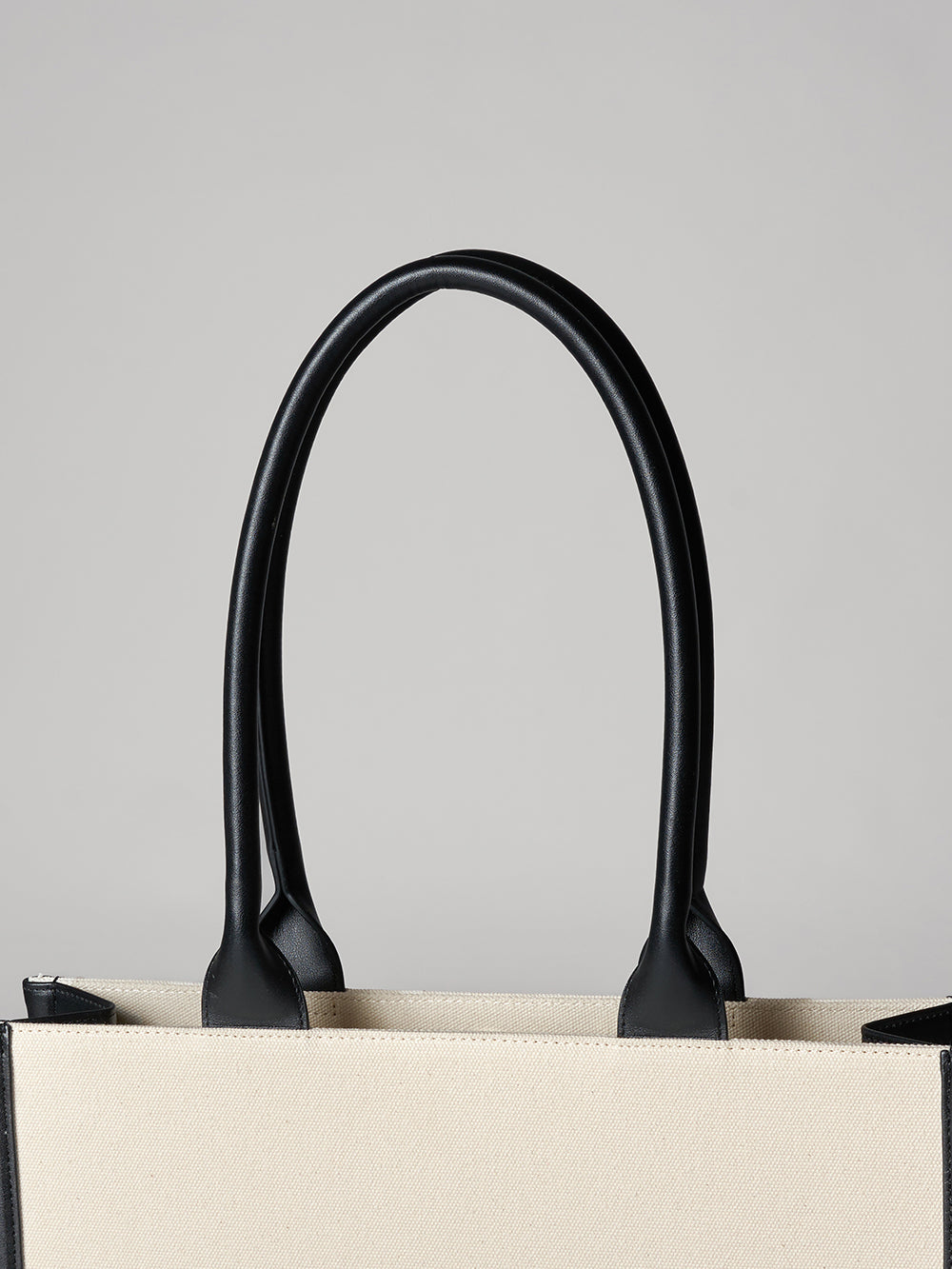 ダーリッチ Darich レザーキャンバストートバッグ (アイボリー) アイボリー