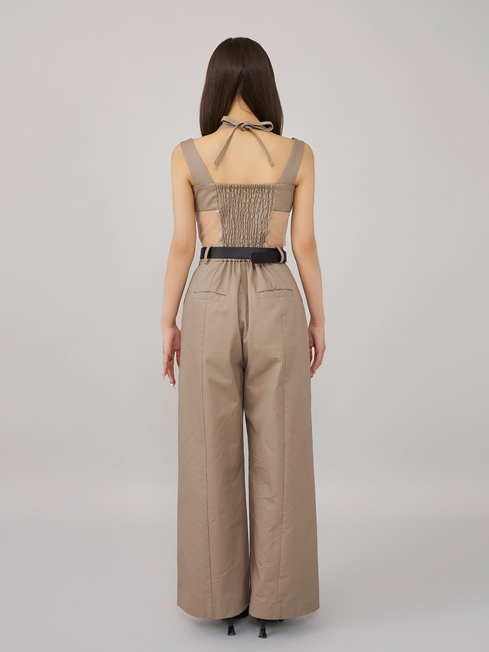 ダーリッチ Darich ランジェリーライクオールインワン (ベージュ) ベージュ