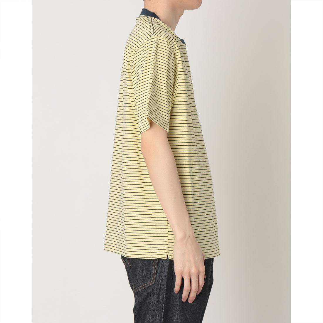 ドゥクラッセ DoCLASSE ボーダーTシャツ (イエロー) イエロー