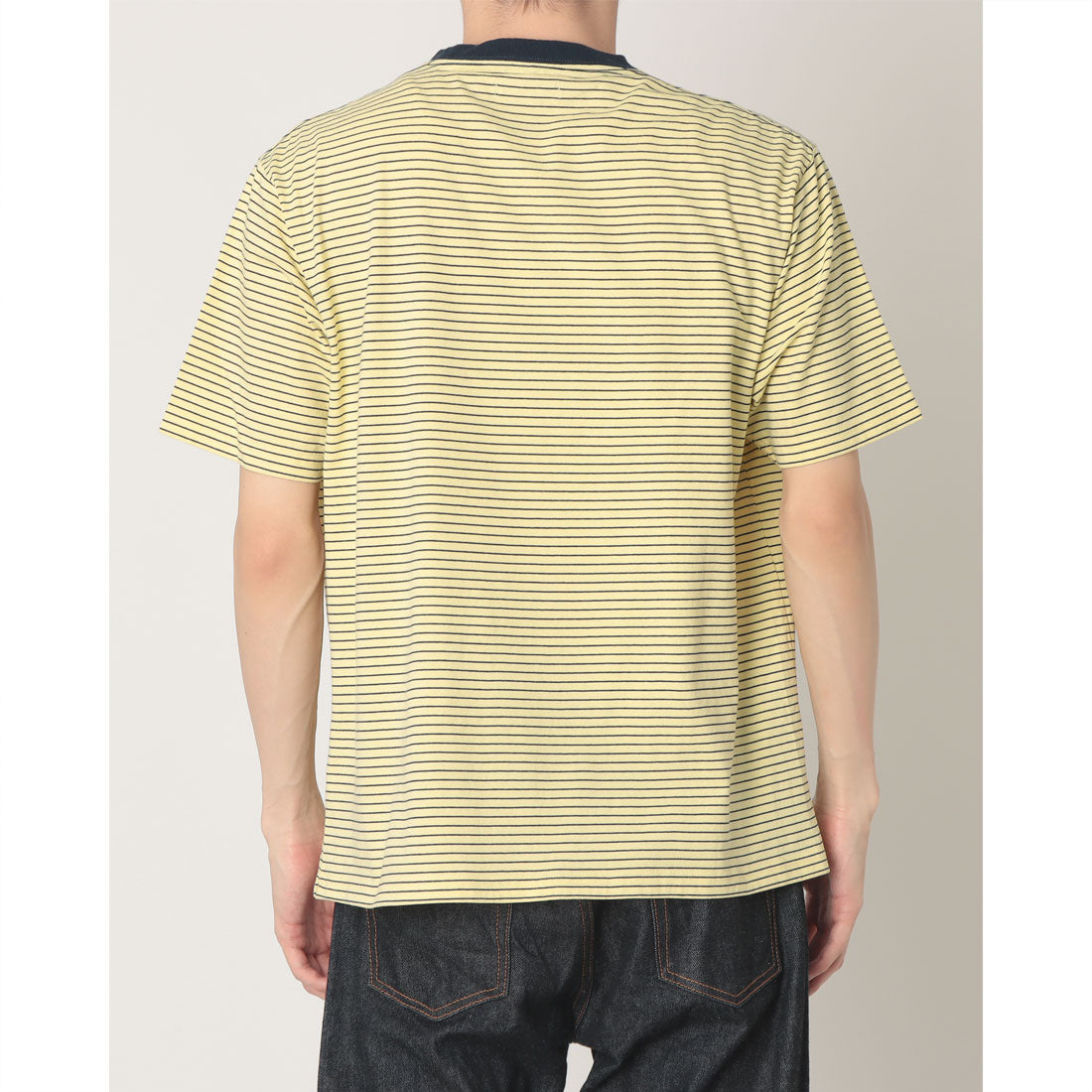 ドゥクラッセ DoCLASSE ボーダーTシャツ (イエロー) イエロー