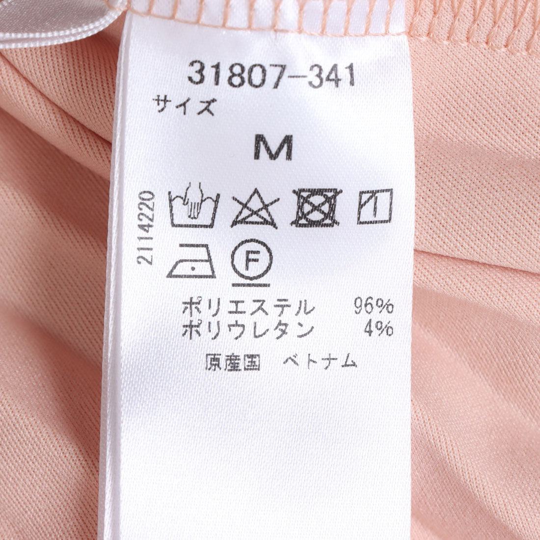 ドゥクラッセ DoCLASSE カットジョーゼット・細プリーツスカート (ライトコーラル) ライトコーラル