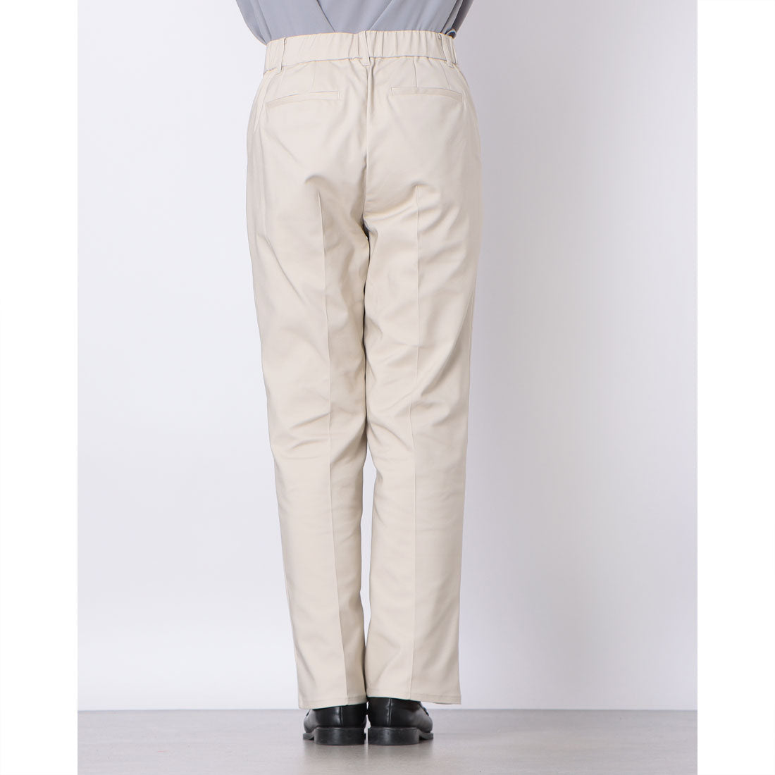 ドゥクラッセ DoCLASSE 二重織コットンストレッチ・ストレート/68cm (ライトベージュ) ライトベージュ