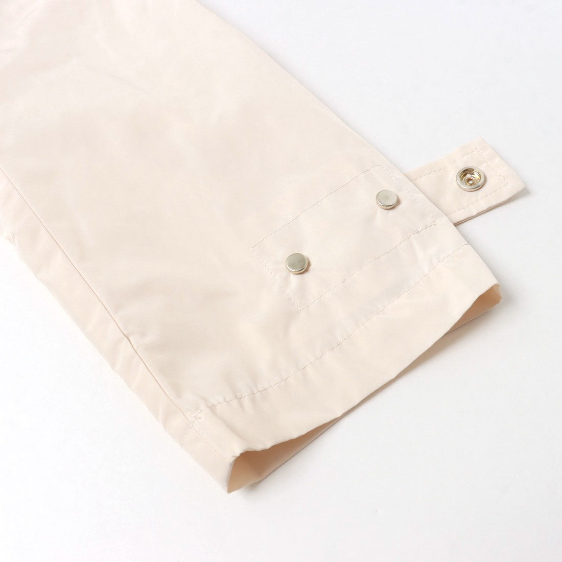 ドゥクラッセ DoCLASSE シャンブレータフタ・2WAYコート (ライトベージュ) ライトベージュ