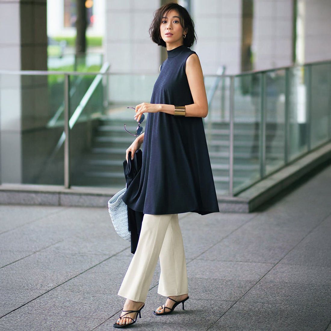 ドゥクラッセ DoCLASSE UVスラブ・ジェットセッターズ/パンツ63cm (ストーン) ストーン