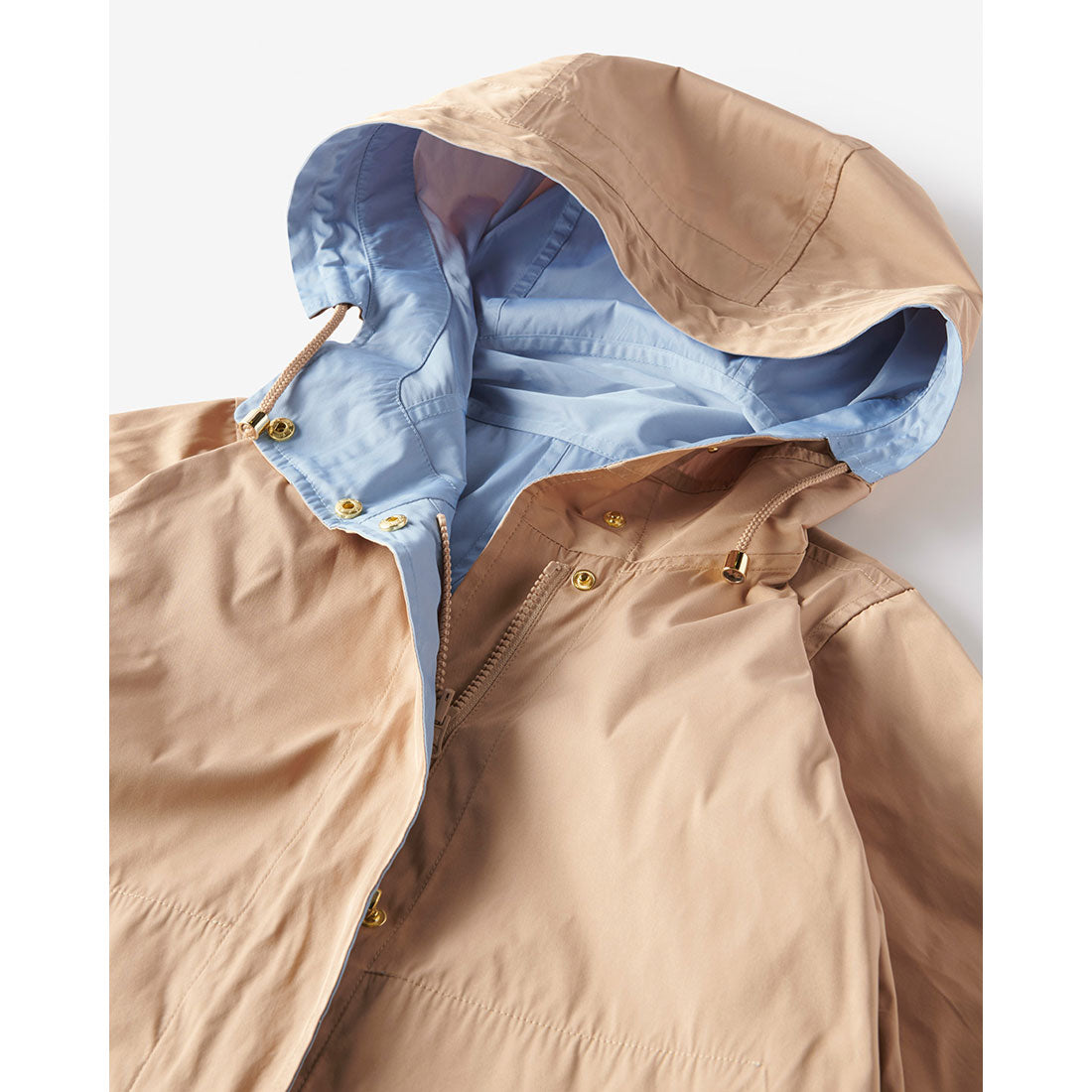 ドゥクラッセ DoCLASSE 二重織リバーシブル・パーカー