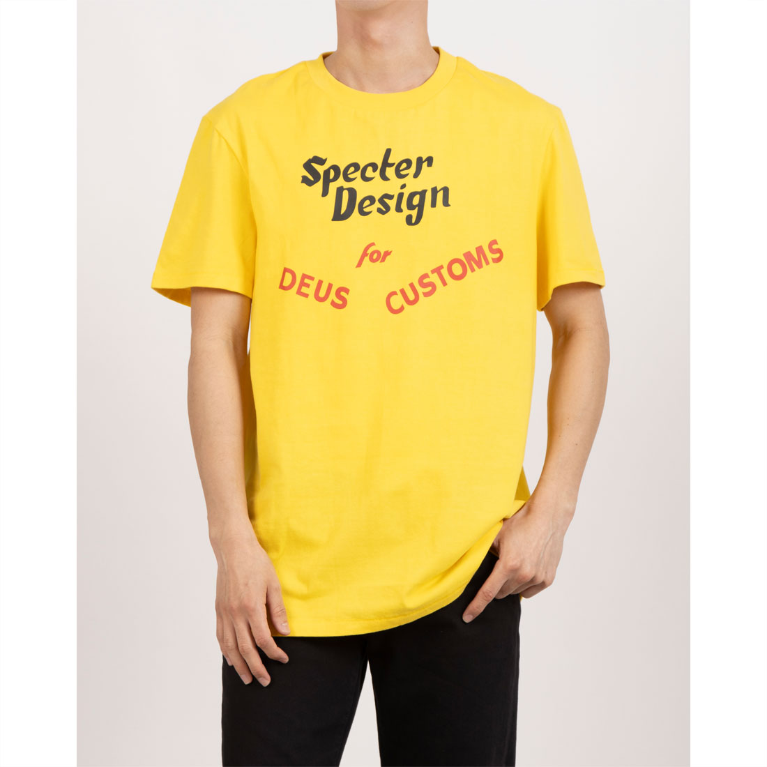 Deus ex Machina SPECTER SPORT CAR TEE Short Sleeve T-Shirt