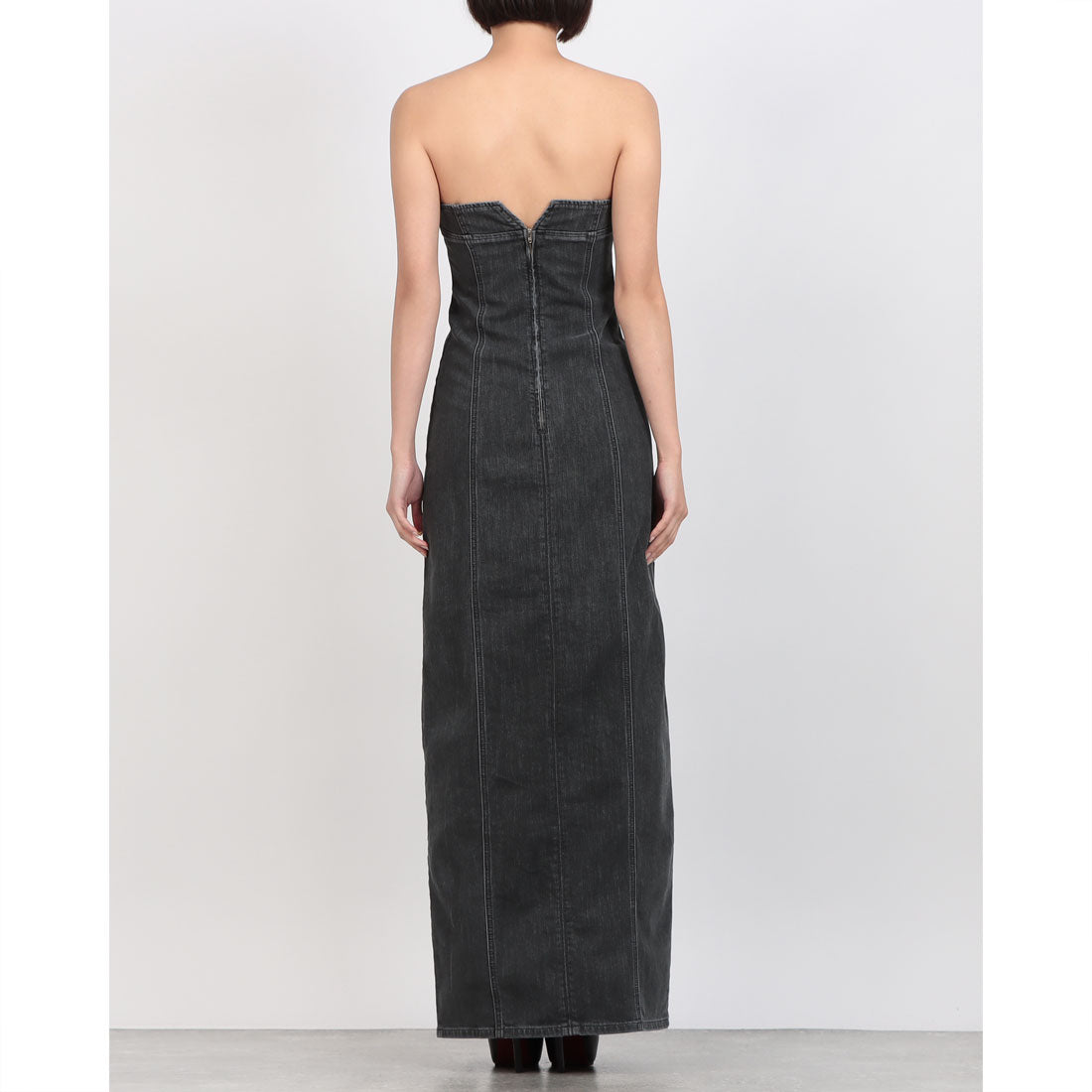 デニーローズ DENNY ROSE スタッズポイントdenimベアOP (BLACK) BLACK