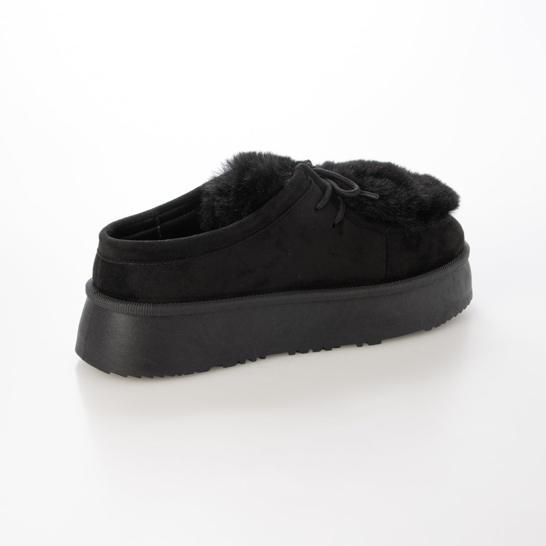 デデス Dedes 厚底チロリアンファーシューズ / 6412 (ブラック) ブラック