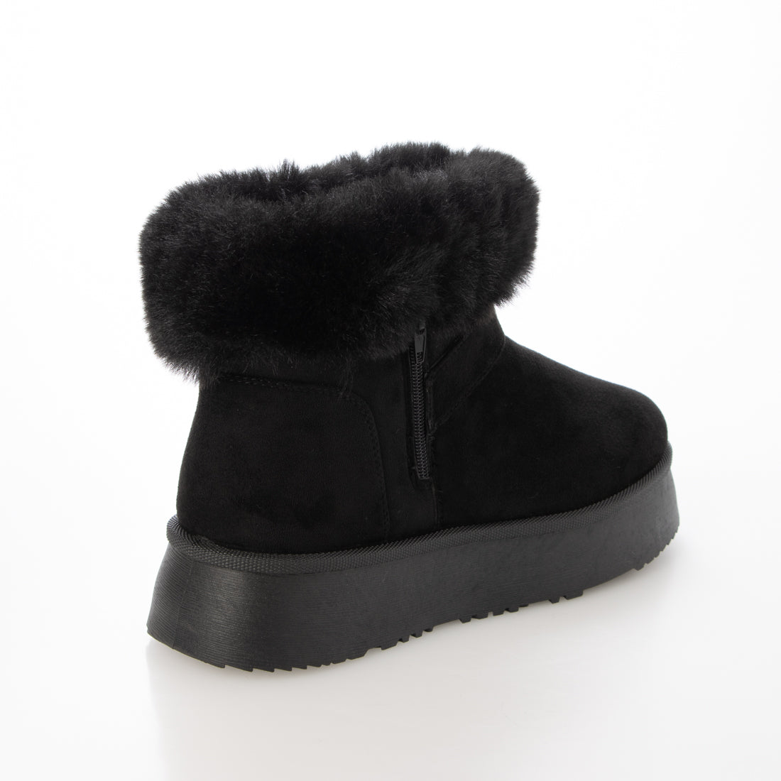 デデス Dedes 厚底ベルトデザインムートンブーツ / 6414 (ブラック) ブラック