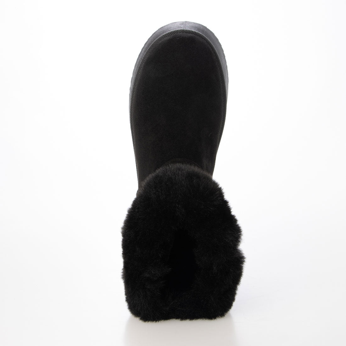 デデス Dedes 厚底ベルトデザインムートンブーツ / 6414 (ブラック) ブラック