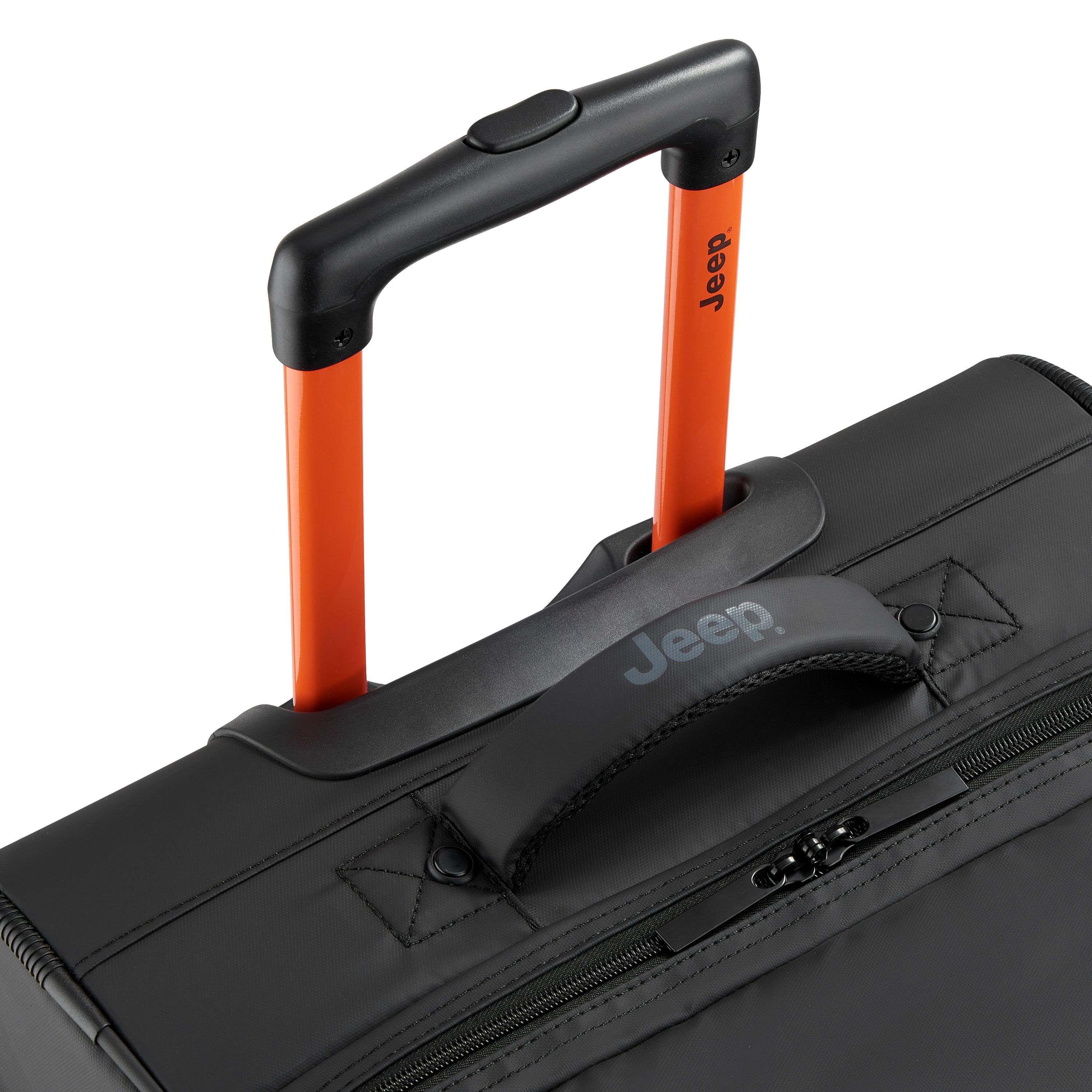 デルセー DELSEY PARIS JEEP JS007C 82 2W TR DUFFLE ジープ スーツケース 116L Lサイズ 軽量 防水 ソフトキャリーケース 国際保証付 (BLACK) BLACK