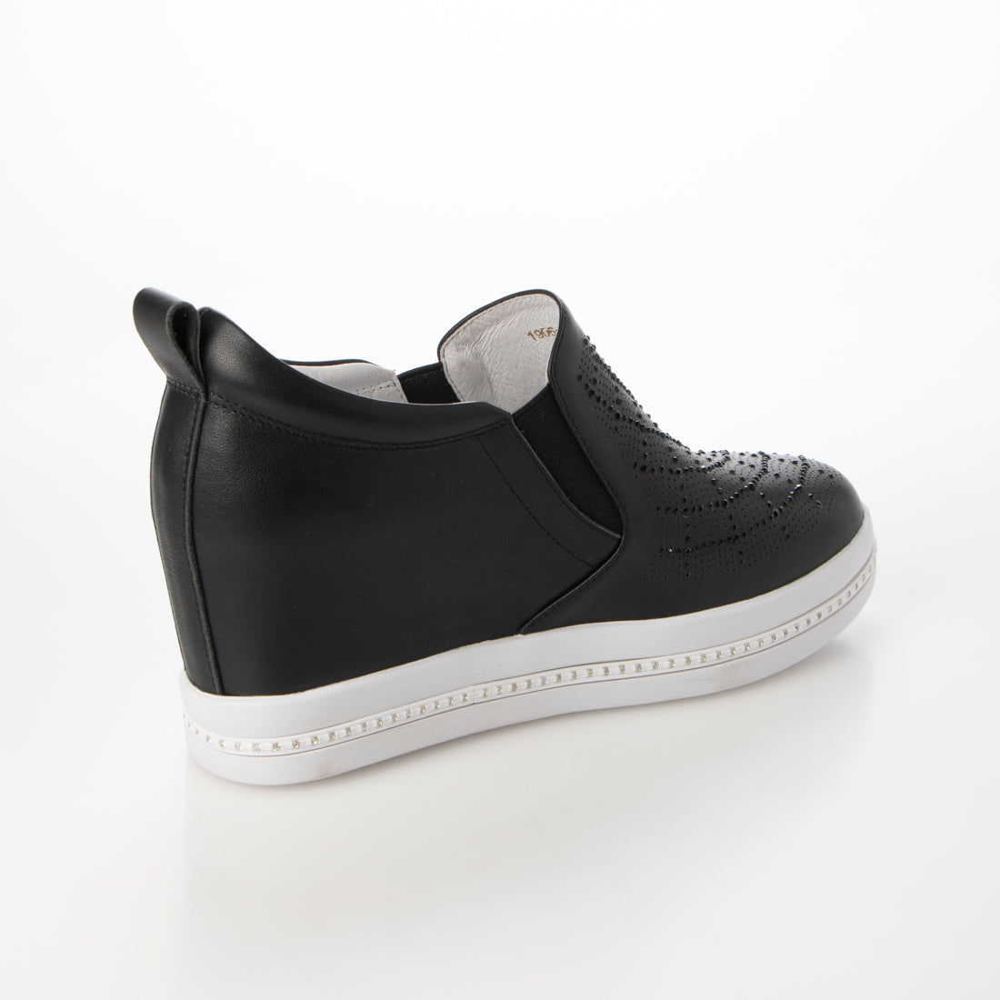 デオーチョアデオーチョ de ocho A de ocho インヒールキラキラスニーカー