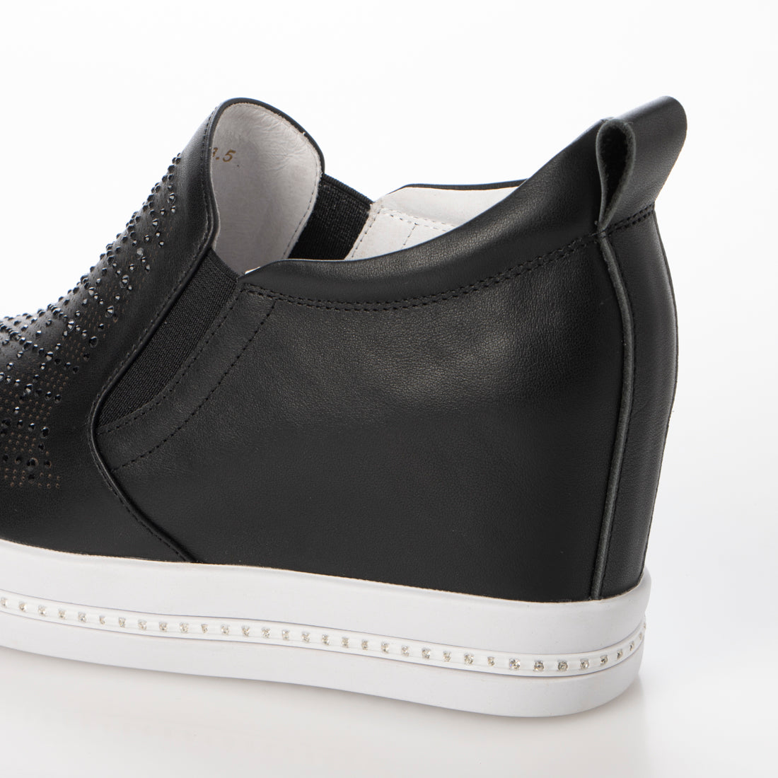 デオーチョアデオーチョ de ocho A de ocho インヒールキラキラスニーカー