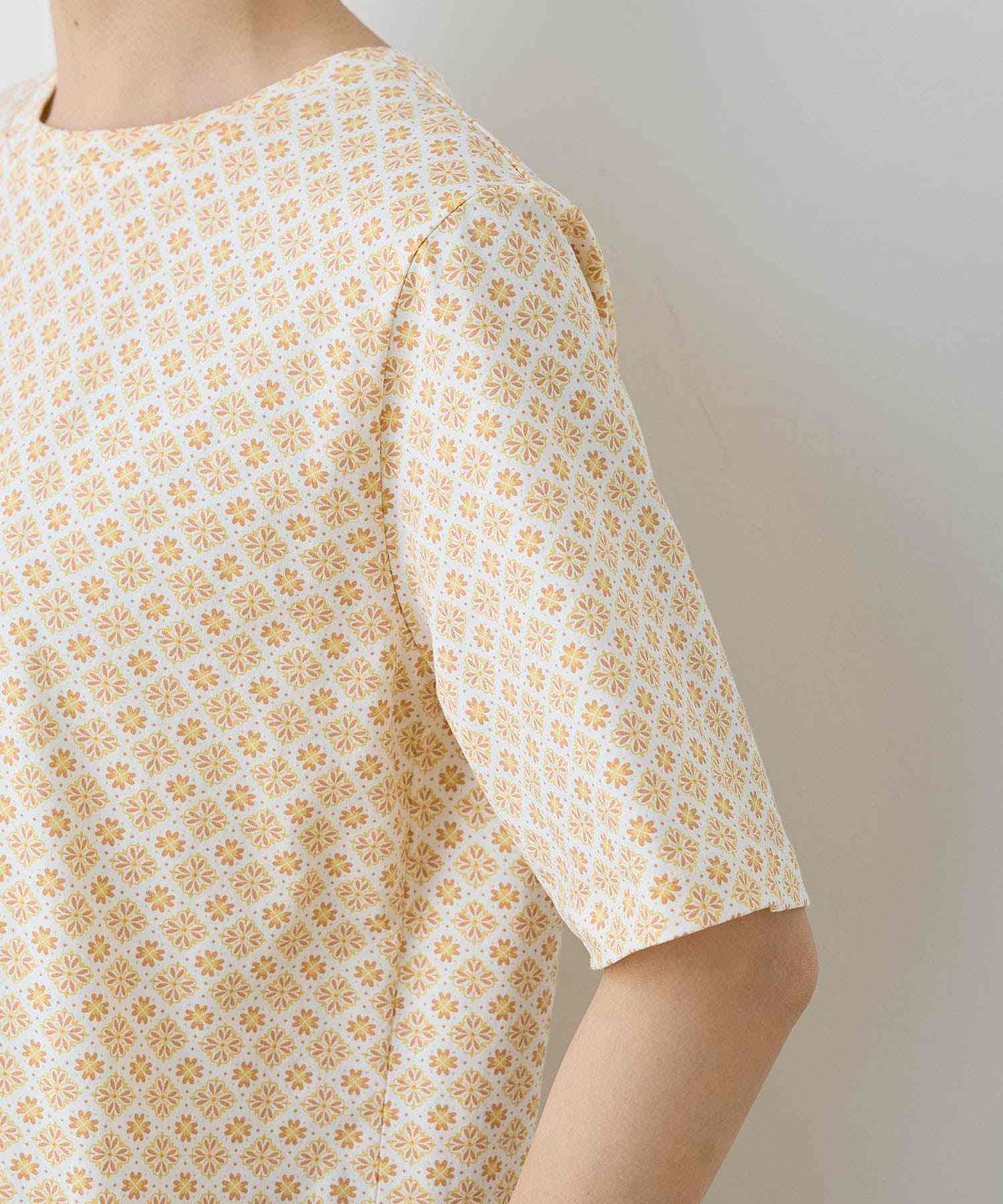 デコイ DECOY 【ひやさら】【UVカット】総プリントTシャツ (ネイビー) ネイビー