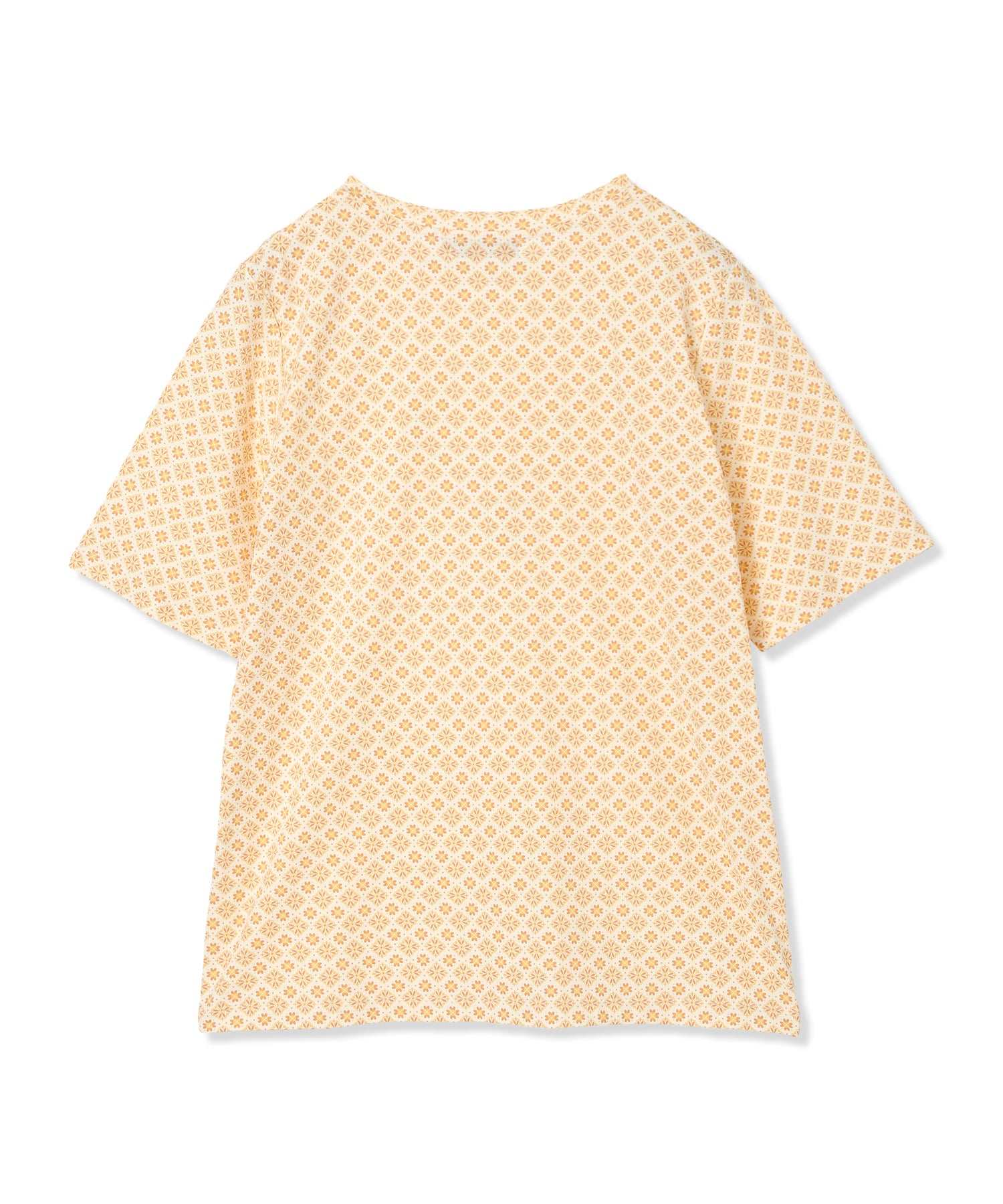 デコイ DECOY 【ひやさら】【UVカット】総プリントTシャツ (ネイビー) ネイビー