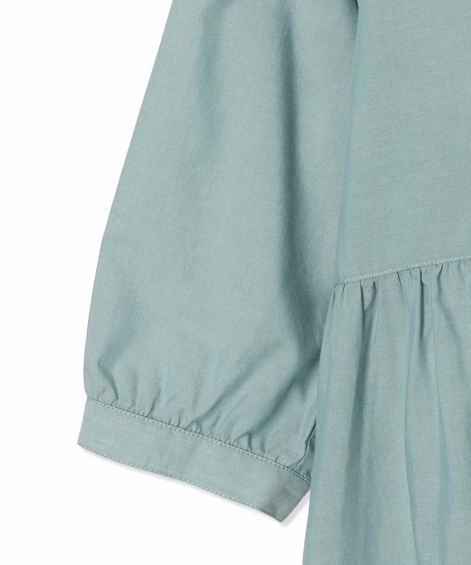 デコイ DECOY ペプラムブラウス (ブルー) ブルー