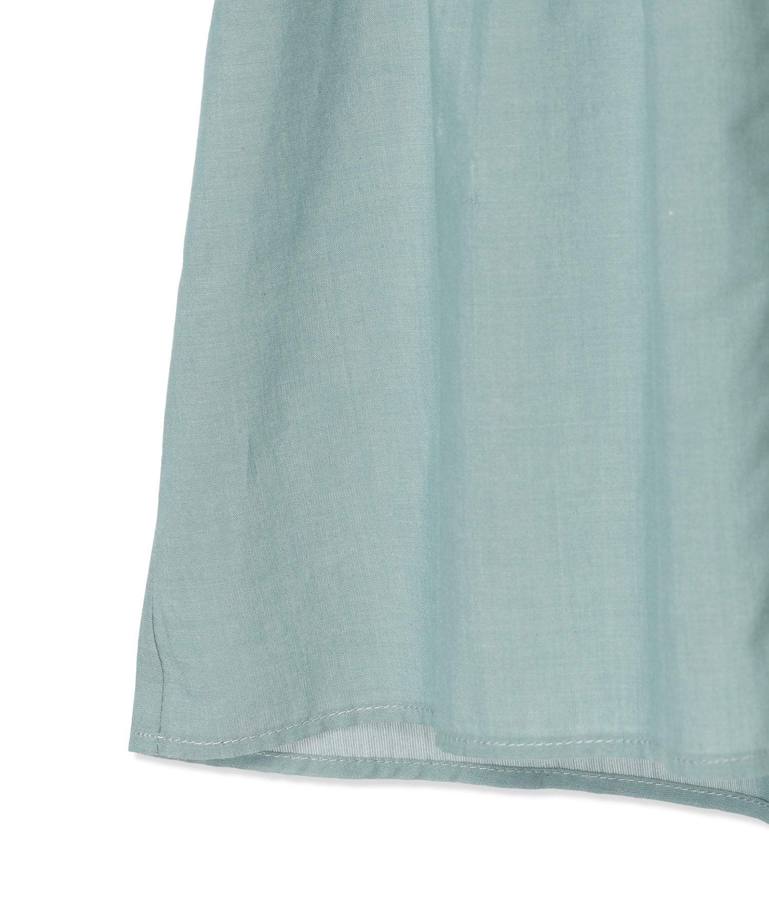 デコイ DECOY ペプラムブラウス (ブルー) ブルー