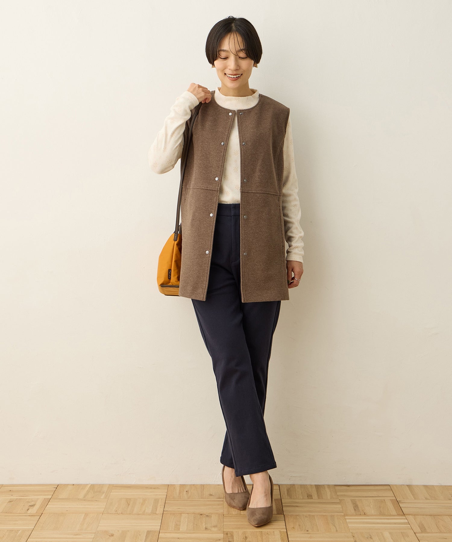 デコイ DECOY ウーレットジレ (モカ) モカ