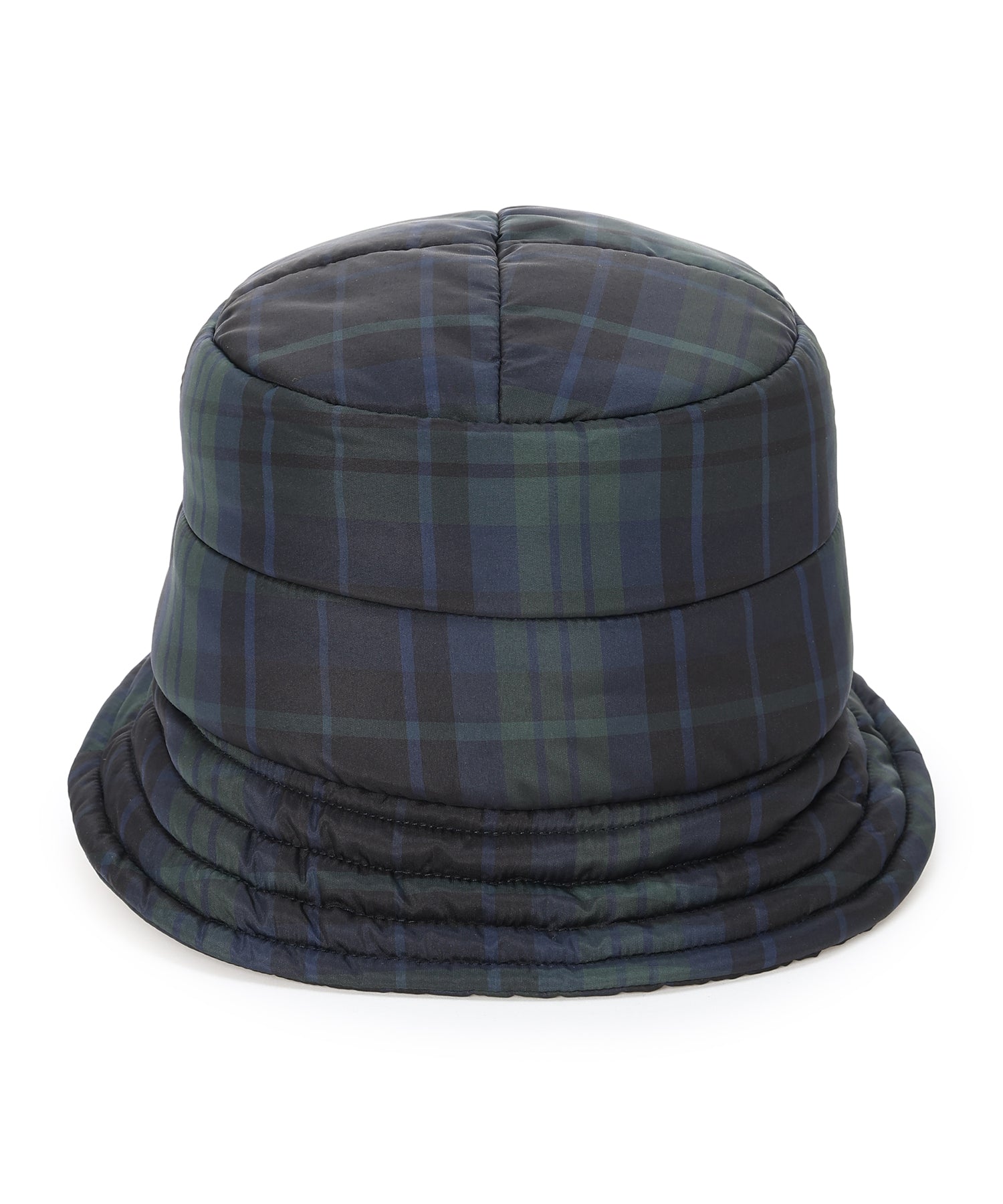 デコイ DECOY チェックキルティングハット (ネイビー) ネイビー
