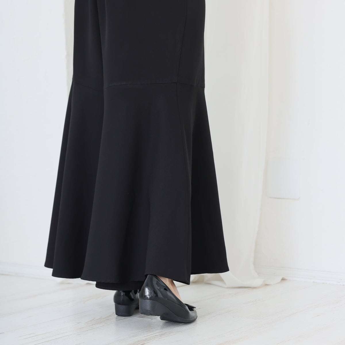 デメテル DEMETER 雨でもおしゃれに履けるバックルレインパンプス